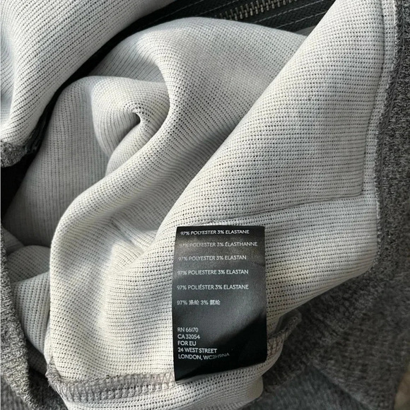 Urban Outfitters Cropped Balloon Sleeve Jacket Full Zip Gray Size XS - Picture 9 of 10